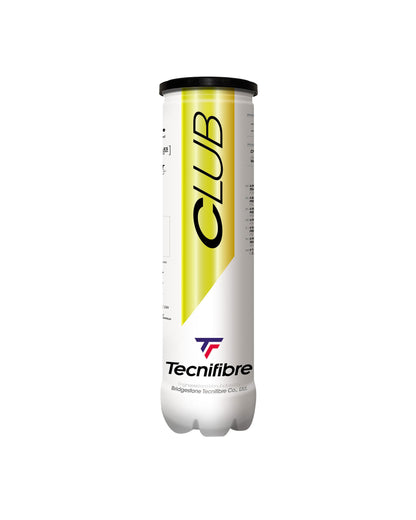 Tecnifibre Μπαλάκια του Τέννις - TF Club Pet Tube of 4 Balls - Yellow - 60CLUB364N