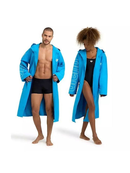 Arena Μπουρνούζι Unisex - Zeal Plus - Μπλε Denim Λευκό - 005308-401