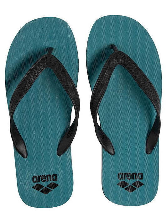 Arena Σαγιονάρα Unisex - Beach Thong Waves - Πράσινο Ανοιχτό Μαύρο - 006281-400