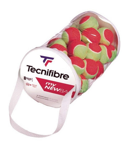 Tecnifibre Μπαλάκια του Τέννις - TF Bag 36 Balls My New Ball Stage 3 - Red - 63BALMYN36