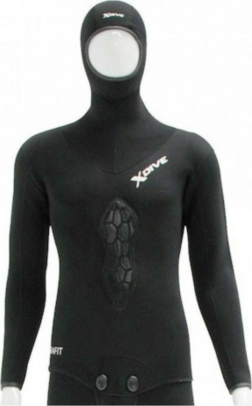 Xdive Στολή Κατάδυσης Grafit Ξυρισμένη 5.5mm Παντελόνι Μέσης - Black