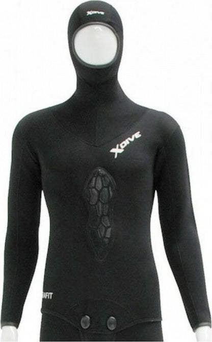 Xdive Στολή Κατάδυσης Grafit Ξυρισμένη 5.5mm Παντελόνι Μέσης - Black