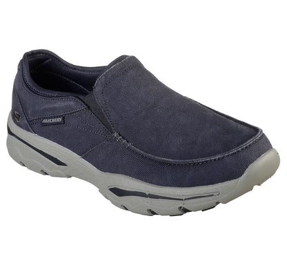 Skechers Παπούτσι Ανδρικό Relaxed Fit: Creston - Moseco 65355-NVY Navy
