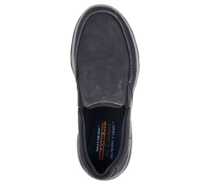 Skechers Παπούτσι Ανδρικό Relaxed Fit: Creston - Moseco 65355-NVY Navy