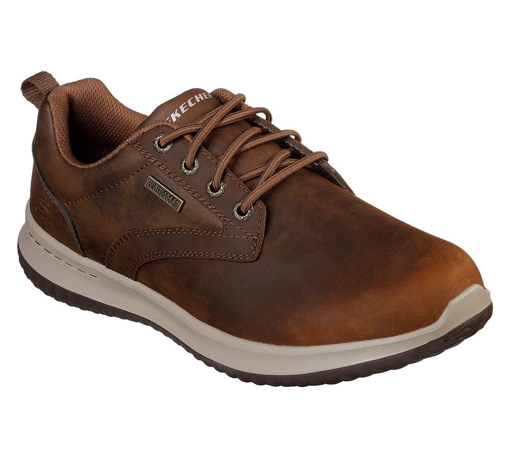 Skechers Παπούτσι Ανδρικό -Delson - Antigo 65693-CDB Brown