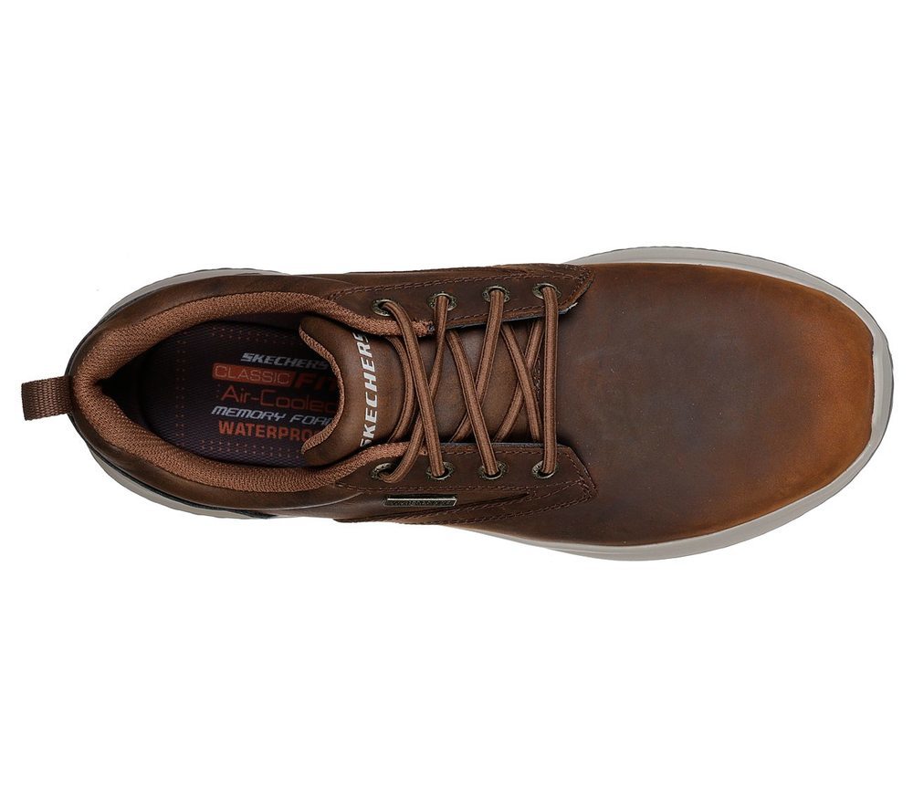 Skechers Παπούτσι Ανδρικό -Delson - Antigo 65693-CDB Brown
