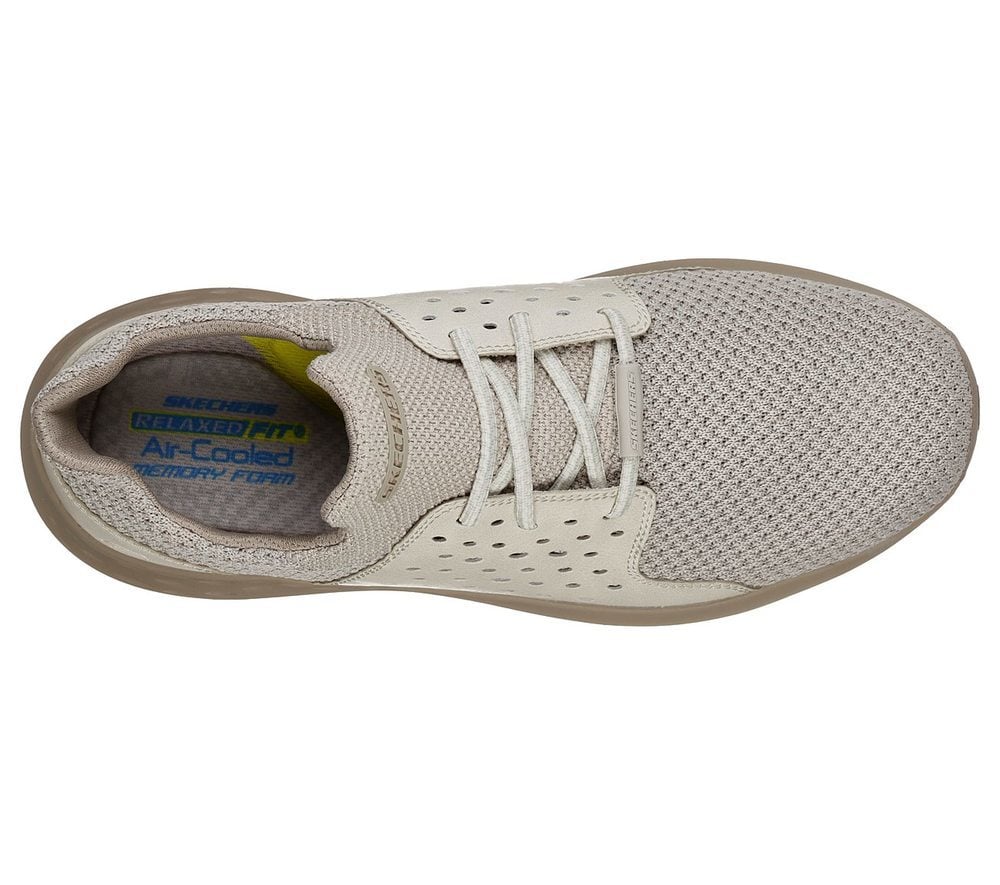 Skechers Παπούτσι Ανδρικό -Relaxed Fit: Parson - Todrick 65828-BGE Beige