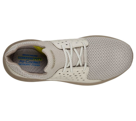 Skechers Παπούτσι Ανδρικό -Relaxed Fit: Parson - Todrick 65828-BGE Beige