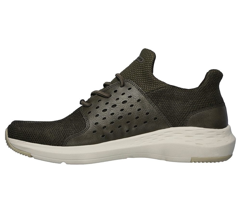 Skechers Παπούτσι Ανδρικό -Relaxed Fit: Parson - Todrick 65828-OLV Olive