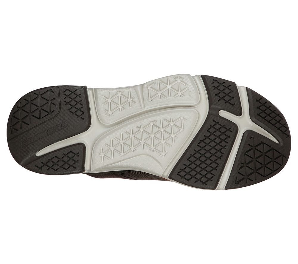 Skechers Παπούτσι Ανδρικό - Relaxed Fit: Metco - Parken 66177-BROL Brown