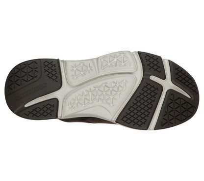 Skechers Παπούτσι Ανδρικό - Relaxed Fit: Metco - Parken 66177-BROL Brown