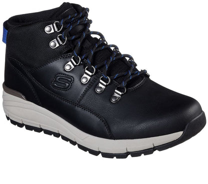 Skechers Μποτάκι Ανδρικό -Relaxed Fit: Volero - Merix 66180-BLK Black