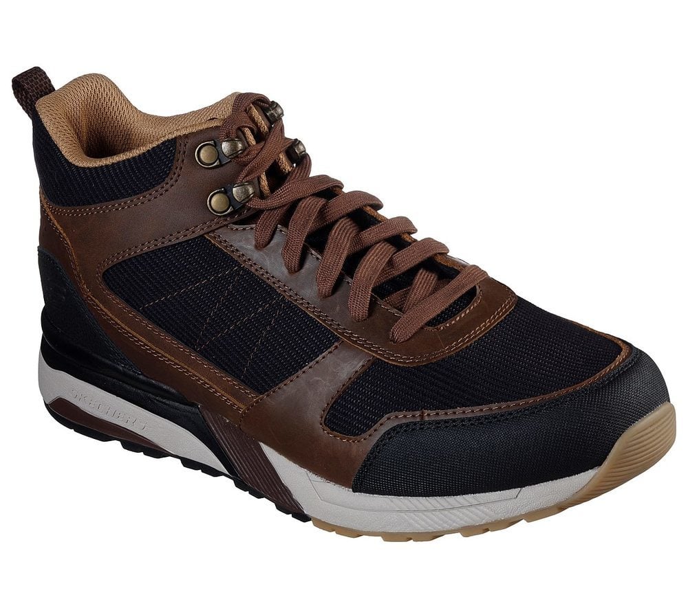 Skechers Παπούτσι Ανδρικό - Relaxed Fit: Norgen - Cramer 66187-BRN BBrown