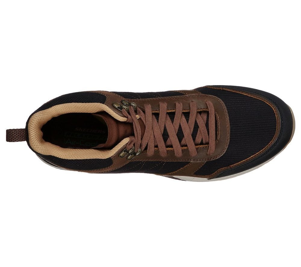 Skechers Παπούτσι Ανδρικό - Relaxed Fit: Norgen - Cramer 66187-BRN BBrown