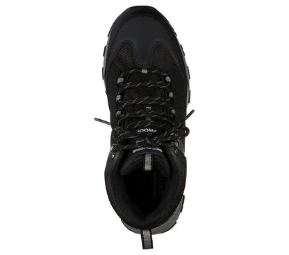 Skechers Μποτάκι Ανδρικό - SelMen Telago Black Waterproof Memory Foam 66283-BLK Black