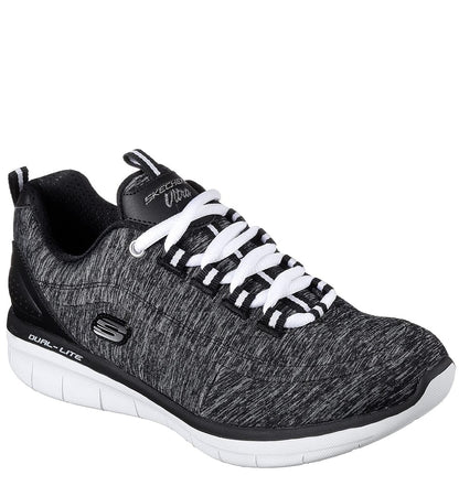 Skechers Παπούτσι Γυναικείο - Classic Heathered Jersey Lace-Up W/ Glimmer & Air-Cooled