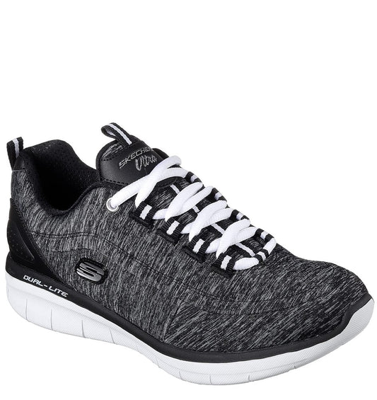 Skechers Παπούτσι Γυναικείο - Classic Heathered Jersey Lace-Up W/ Glimmer & Air-Cooled