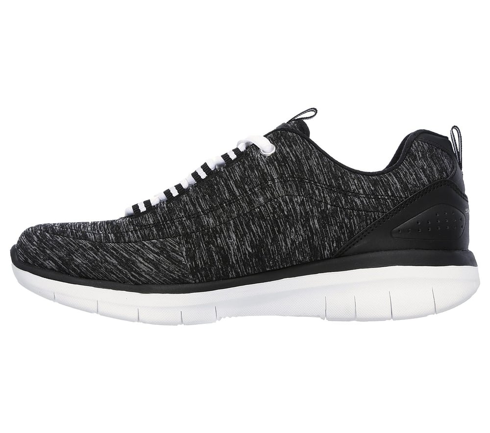 Skechers Παπούτσι Γυναικείο - Classic Heathered Jersey Lace-Up W/ Glimmer & Air-Cooled