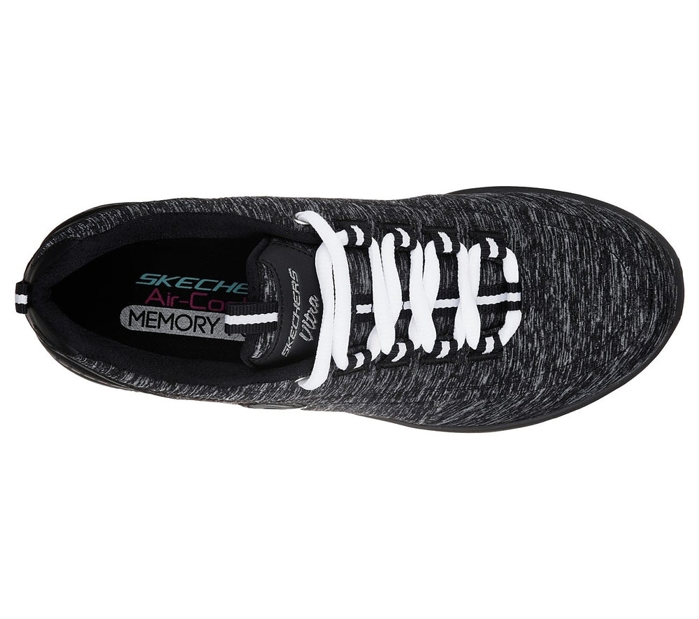 Skechers Παπούτσι Γυναικείο - Classic Heathered Jersey Lace-Up W/ Glimmer & Air-Cooled