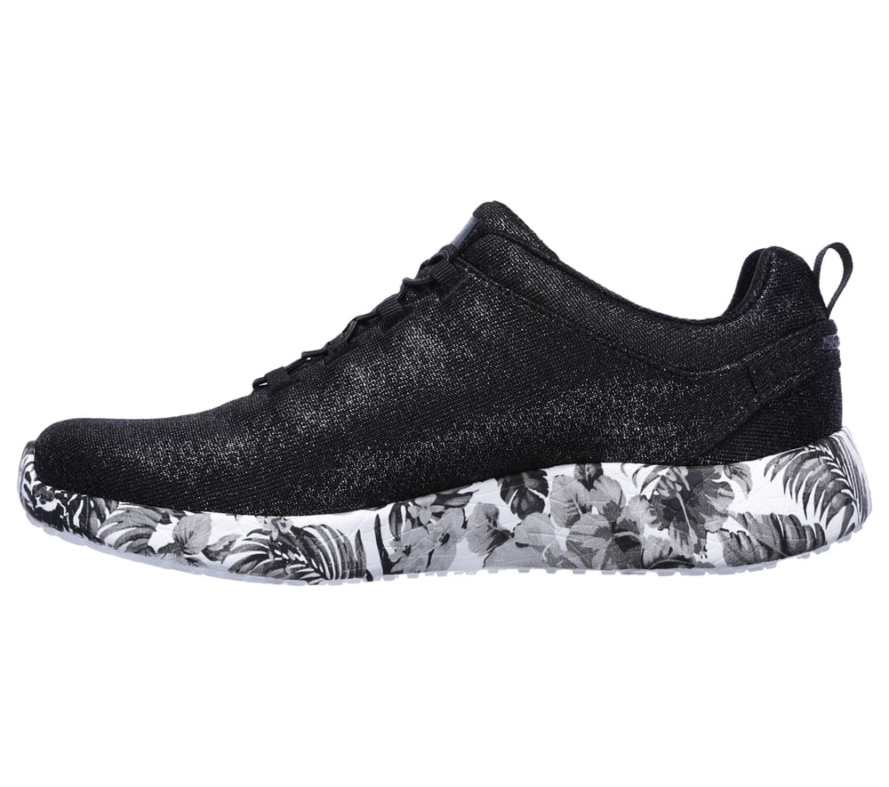 Skechers- Παπούτσι Γυναικείο -Sparkle Mesh Bungee Tropical Print Outsole W/ Air-Cooled Mf