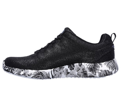 Skechers- Παπούτσι Γυναικείο -Sparkle Mesh Bungee Tropical Print Outsole W/ Air-Cooled Mf