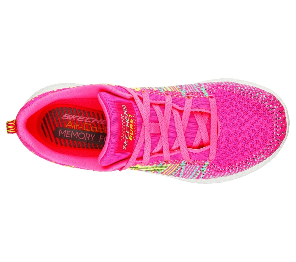 Skechers Παπούτσι Γυναικείο - Abstract Flat Knit Lace-Up W/ Air-Cooled MF