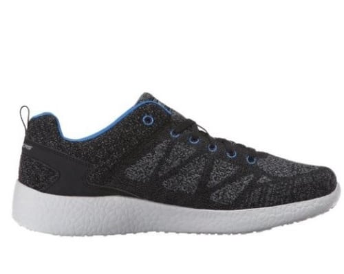 Skechers Παπούτσι Ανδρικό - Round Knit Heel Overlay Lace-Up W/ Air-Cooled MF