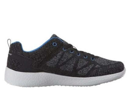 Skechers Παπούτσι Ανδρικό - Round Knit Heel Overlay Lace-Up W/ Air-Cooled MF