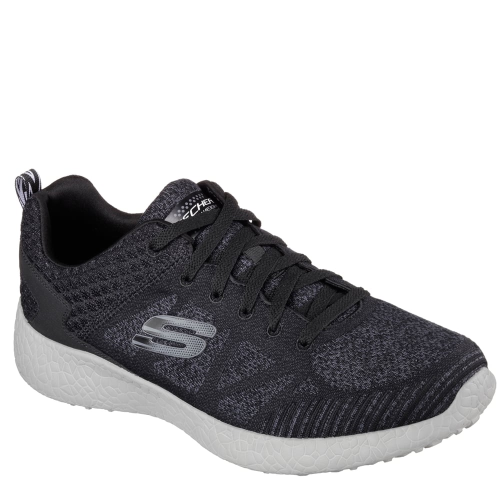 Skechers Παπούτσι Ανδρικό - Round Knit Heel Overlay Lace-Up W/ Air-Cooled MF