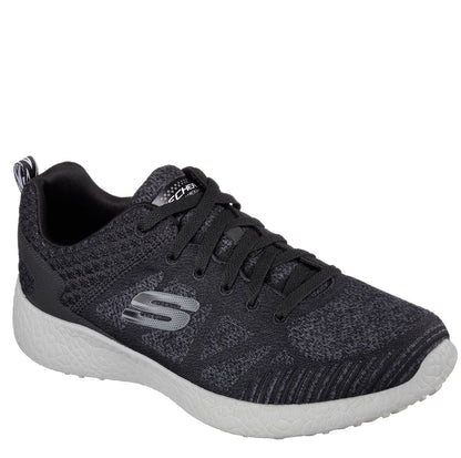 Skechers Παπούτσι Ανδρικό - Round Knit Heel Overlay Lace-Up W/ Air-Cooled MF