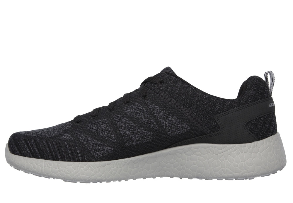 Skechers Παπούτσι Ανδρικό - Round Knit Heel Overlay Lace-Up W/ Air-Cooled MF