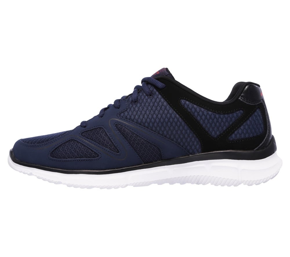 Skechers Παπούτσι Ανδρικό - Lace Up Jogger W/mono Overlay And Memory Foam
