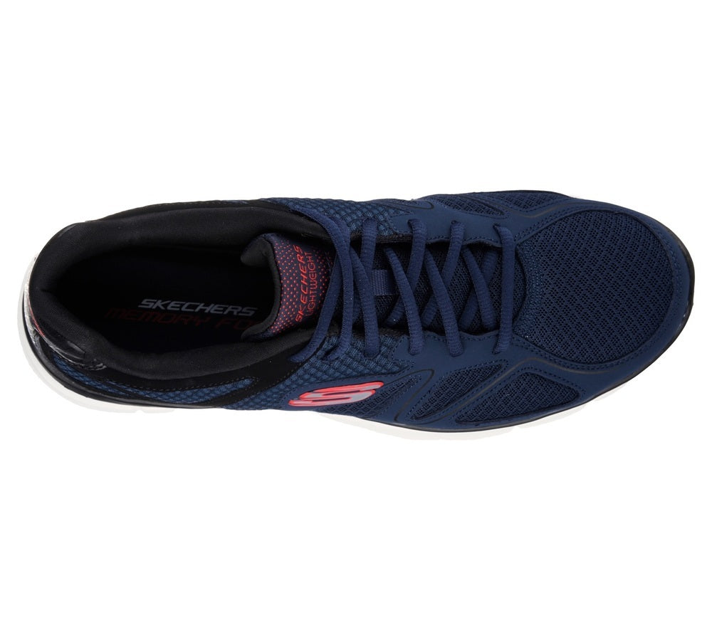 Skechers Παπούτσι Ανδρικό - Lace Up Jogger W/mono Overlay And Memory Foam