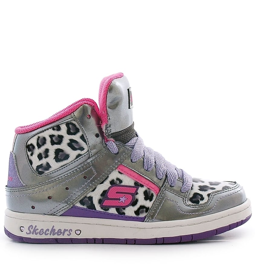 Skechers Μποτάκι Γιά κορίτσι - Animal Print Mid Top 80727L-GUMT