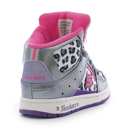 Skechers Μποτάκι Γιά κορίτσι - Animal Print Mid Top 80727L-GUMT