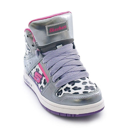 Skechers Μποτάκι Γιά κορίτσι - Animal Print Mid Top 80727L-GUMT