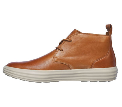 Skechers Παπούτσι Ανδρικό - Shogun - Smokewood 68664_COG Cognac