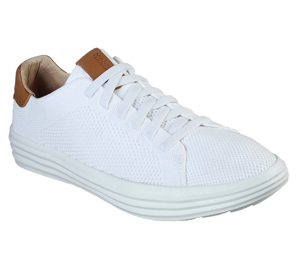 Skechers Παπούτσι Ανδρικό - Shogun - Mondo 68677-WHT White