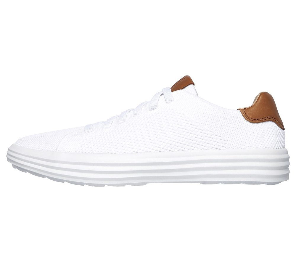 Skechers Παπούτσι Ανδρικό - Shogun - Mondo 68677-WHT White