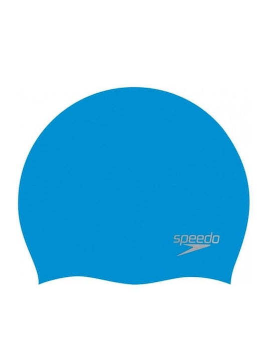 Speedo Σκουφάκι Κολύμβησης - Plain Moulded Silicone Cap - SAF192AH/70984-D437U - Σιέλ