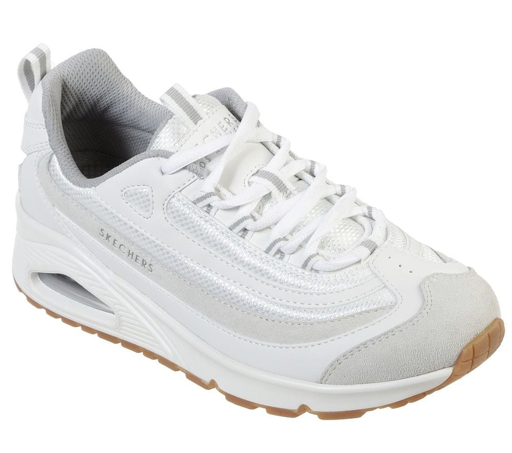 Skechers Παπούτσι Γυναικείο - Womens Uno 73678-WHT White