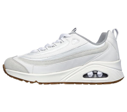Skechers Παπούτσι Γυναικείο - Womens Uno 73678-WHT White