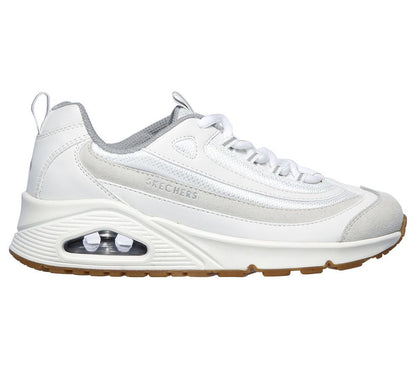 Skechers Παπούτσι Γυναικείο - Womens Uno 73678-WHT White