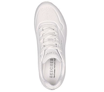 Skechers Παπούτσι Γυναικείο - Uno Stand on Air 73690-W - White