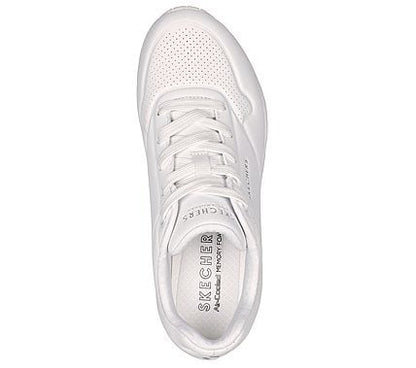 Skechers Παπούτσι Γυναικείο - Uno Stand on Air 73690-W - White