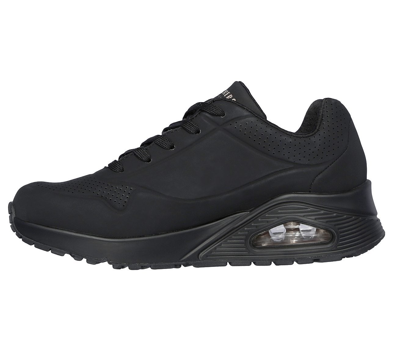Skechers Παπούτσι Γυναικείο - Uno - Stand on Air 73690-BBK -Black