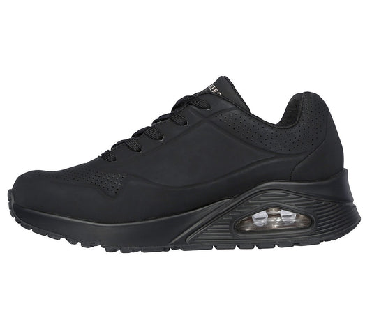 Skechers Παπούτσι Γυναικείο - Uno - Stand on Air 73690-BBK -Black