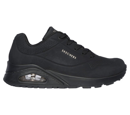 Skechers Παπούτσι Γυναικείο - Uno - Stand on Air 73690-BBK -Black
