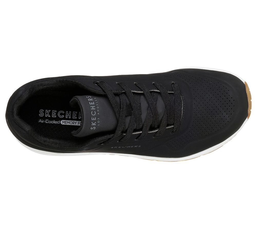 Skechers Παπούτσι Γυναικείο - Uno - Stand on Air 73690-BLK Black