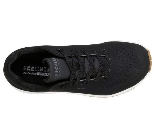 Skechers Παπούτσι Γυναικείο - Uno - Stand on Air 73690-BLK Black